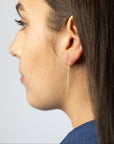 Brass Leruo Thin Earring